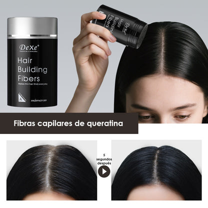 COMBO: Fibras capilares de queratina + Spray Fijador 💈🔥
