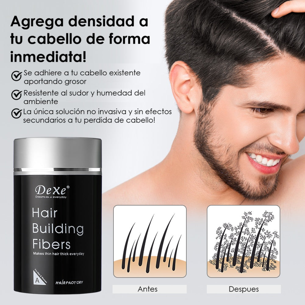 COMBO: Fibras capilares de queratina + Spray Fijador 💈🔥